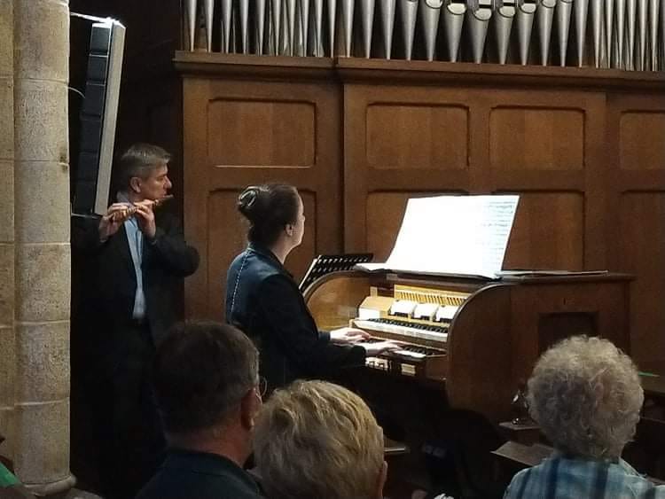 A l'orgue de Quiberon